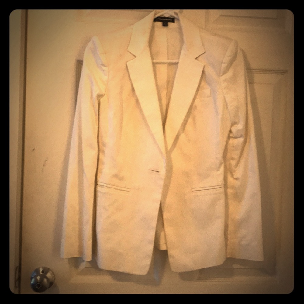White blazer